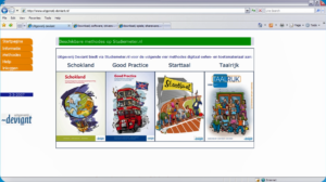 Screenshot Studiemeter.nl 2007 Uitgeverij Deviant